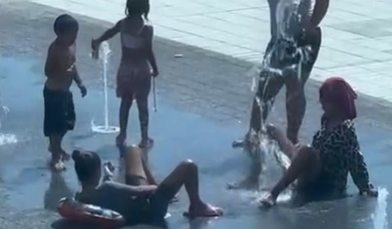 humenné fontána návštevníci rómovia pobúrenie reakcie ľudí video