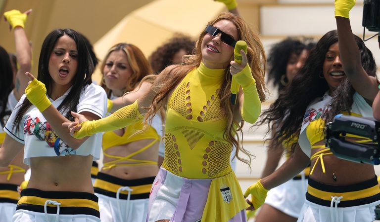 majstrovstvá sveta vo futbale futbal shakira ceremoniál