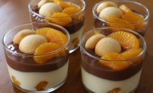 puding s piškótami