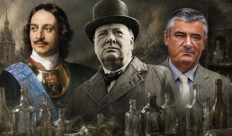 najväčší pijani histórie alkohol alkoholizmus slovenskí politici