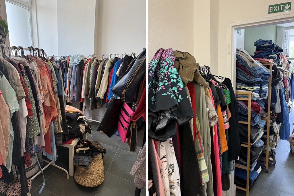 Bratislava Swap Shop oblečenie