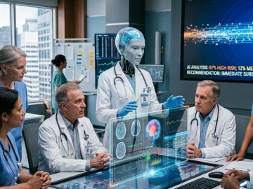 umelá inteligencia nemocnica úmrtie ženy tragédia