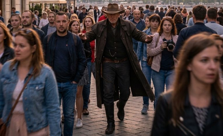 divoký západ chodenie kráčanie do práce mhd bratislava