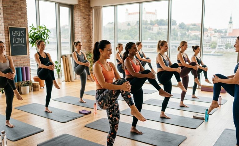 girls point retreat era slovensko nová akcia pilates