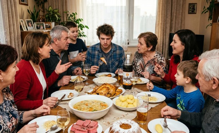 rodinné oslavy na Slovensku