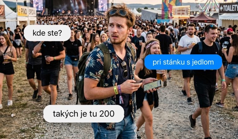 typy ľudí na festivale