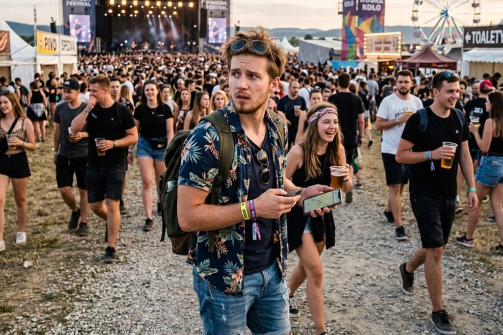 Typy ľudí na slovenskom festivale