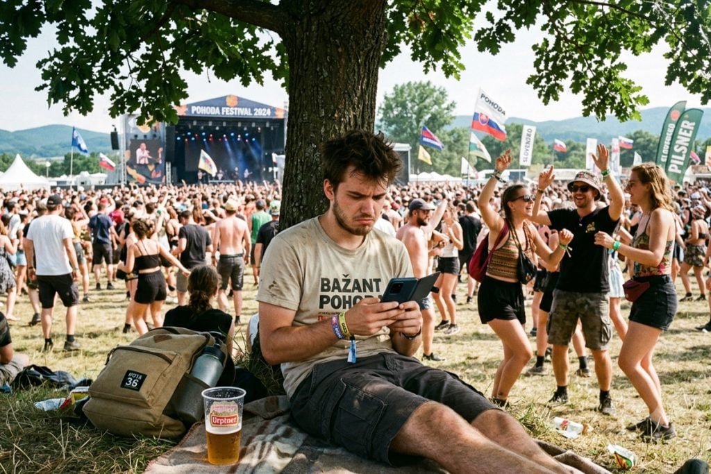 Typy ľudí na slovenskom festivale