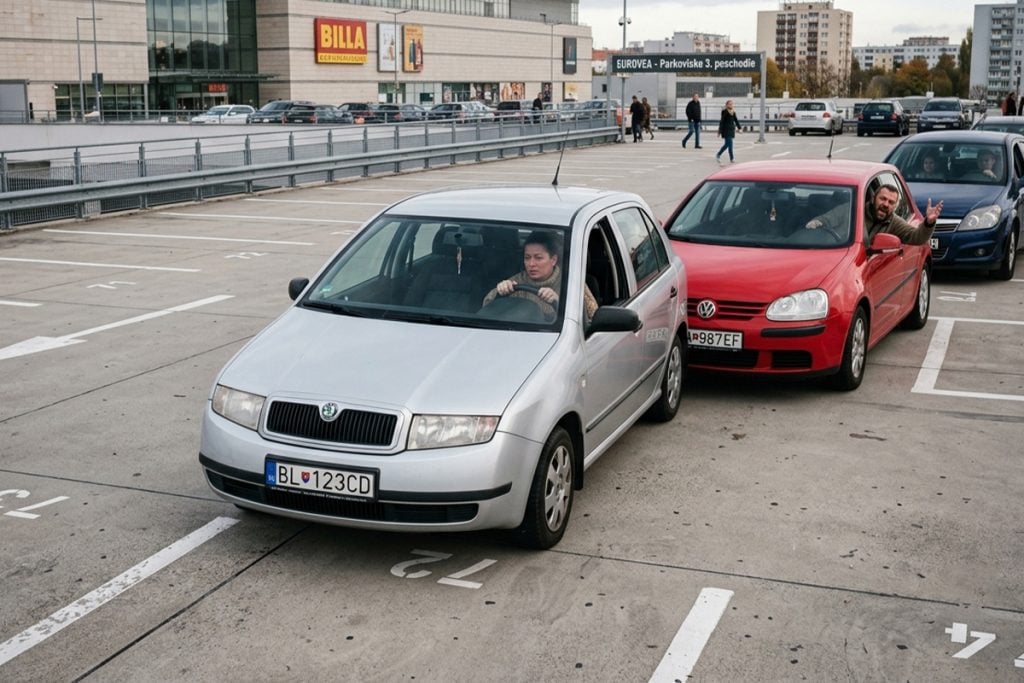 Toto sú najotravnejšie typy vodičov na slovenských parkoviskách