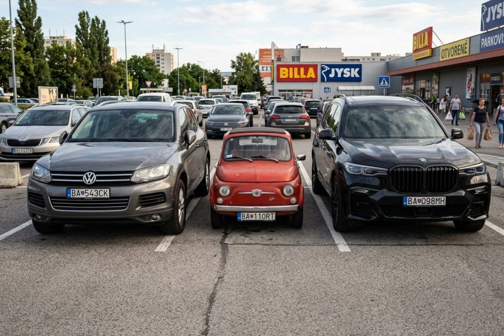 Toto sú najotravnejšie typy vodičov na slovenských parkoviskách