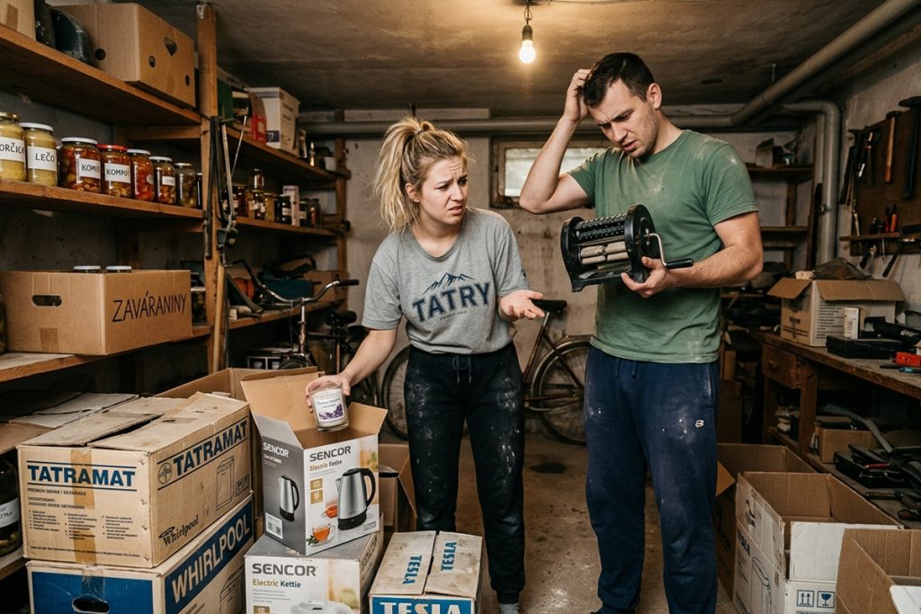 Takto to vyzerá keď sa hlúpo rozhodneš vypratať pivnicu