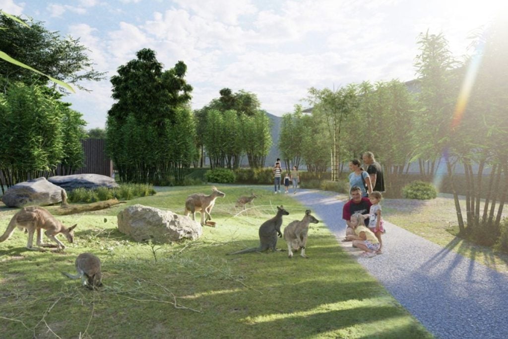 FOTO: Pri Nitre vyrastie nová zoo, návštevníkov má čakať dažďový prales aj klokany. Projekt dostal dôležité povolenie