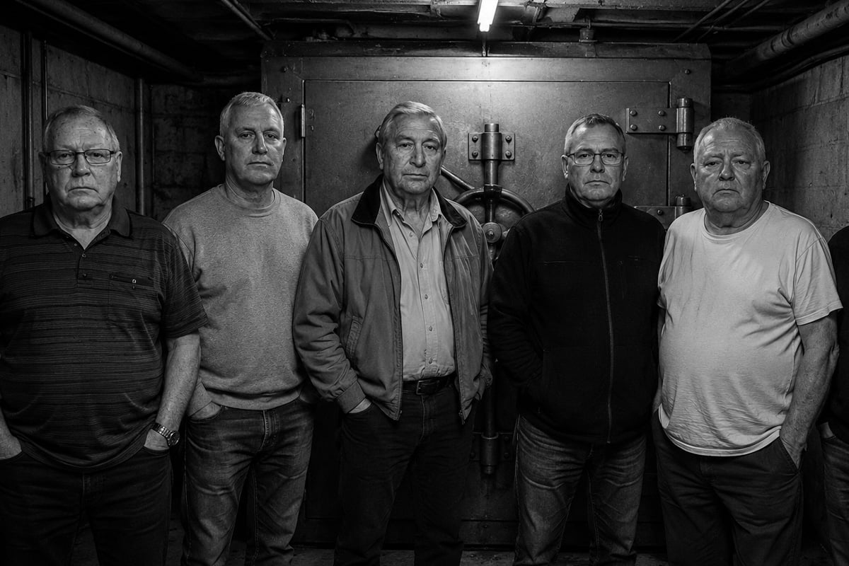 dôchodcovia starci zločin lúpež Hatton Garden londýn krimi