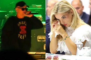 Spevák skupiny Horkýže Slíže vtipne naložil ministerke Šimkovičovej. Na koncerte jej venoval túto pesničku