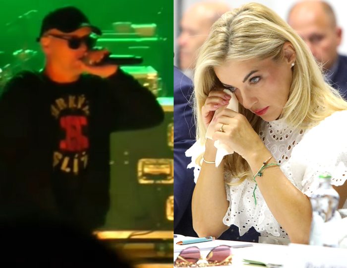 Spevák skupiny Horkýže Slíže vtipne naložil ministerke Šimkovičovej. Na koncerte jej venoval túto pesničku