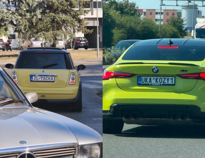 Pozrieš na nárazník a padneš do kolien: Toto sú najvtipnejšie ŠPZ-ky, ktoré brázdia slovenské cesty