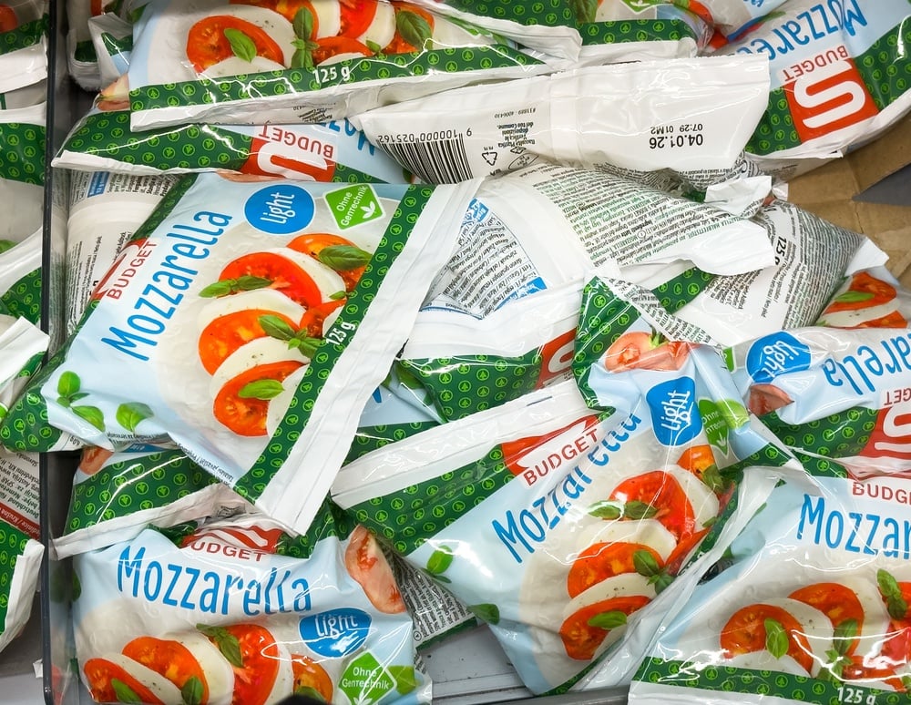 mozzarella obal