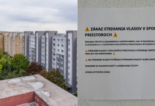 zákaz bytovka košice ľudia oznam kuriozity viral