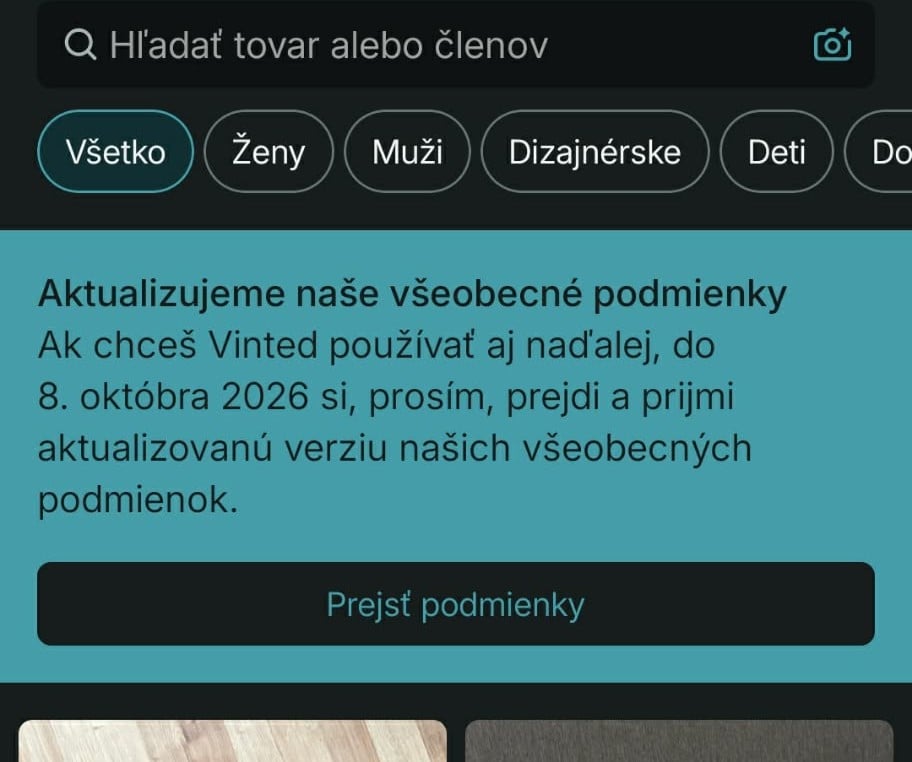 Používaš Vinted? Od októbra začnú na Slovensku platiť nové pravidlá, ktoré sa ti nemusia páčiť