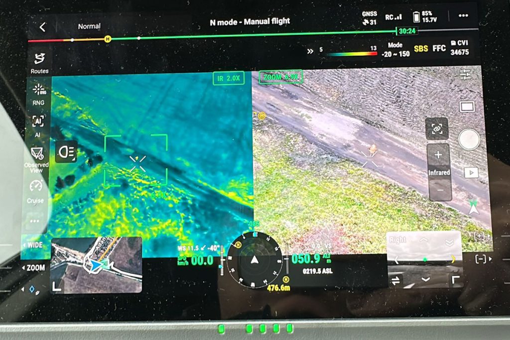 Slovák pes hľadanie dron