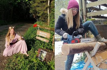 Mladá Slovenka žije sama v lese a živí sa výrobou šperkov: Ako rieši odpad, vodu, kúrenie či bezpečnosť?
