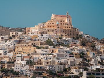 syros ostrov grécko cestovanie bývanie zadarmo mačky