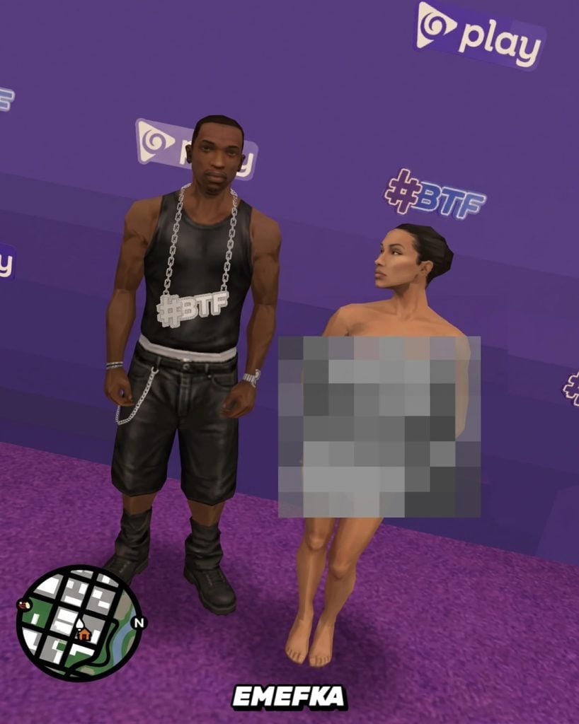 Ako by vyzeralo, ak by sa náš svet premenil na GTA: San Andreas? Takto AI prerobila známe momenty influencerov a scény z filmov.