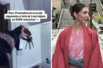 Na Slovensku máš za tú cenu ledva garáž. Slovenka žijúca v Japonsku ukázala, ako vyzerá podnájom za 550 eur