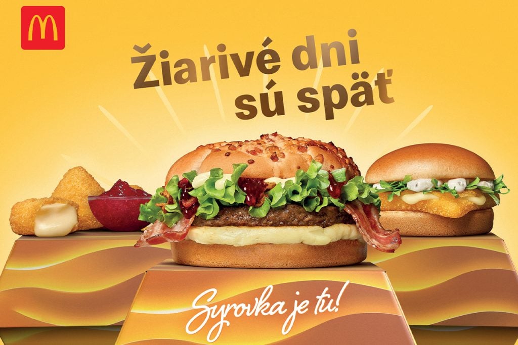 McDonald’s syrová sezóna