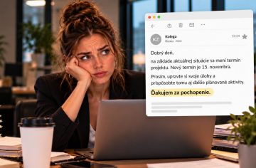 „Ďakujem za pochopenie.“ Gen Z odhaľuje skutočný význam viet, ktoré si kolegovia píšu v e-mailoch