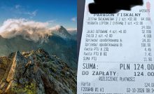 turista tatry účtenka peniaze
