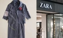 zara odev osvienčim tábor oblečenie halloween
