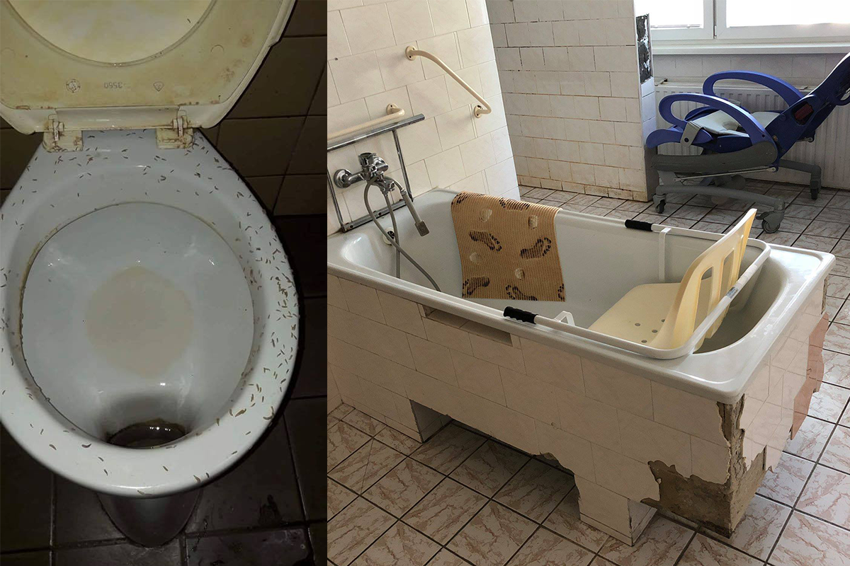 80 žilinských dôchodcov na jednu príšernú kúpeľňu. Podľa poslancov to ale také zlé nie je!