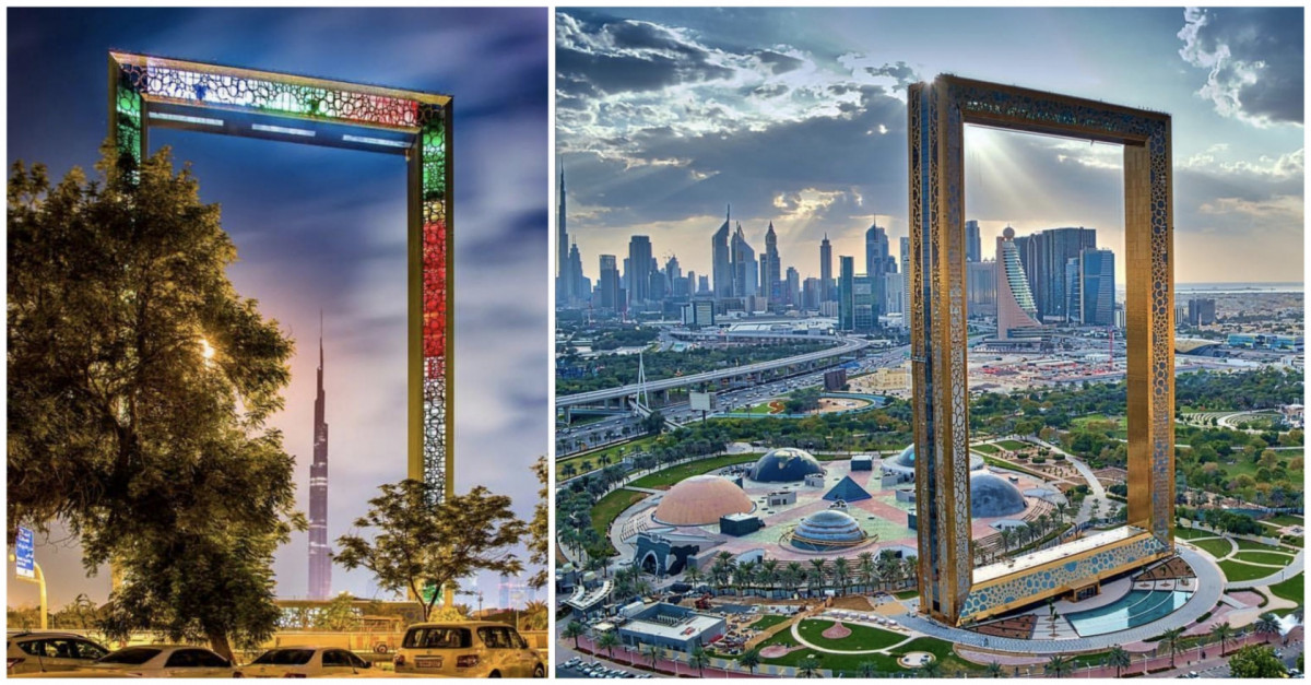Toto len tak kdekoľvek neuvidíš! V Dubaji postavili najväčší rám obrazu na svete. Zo zlata.