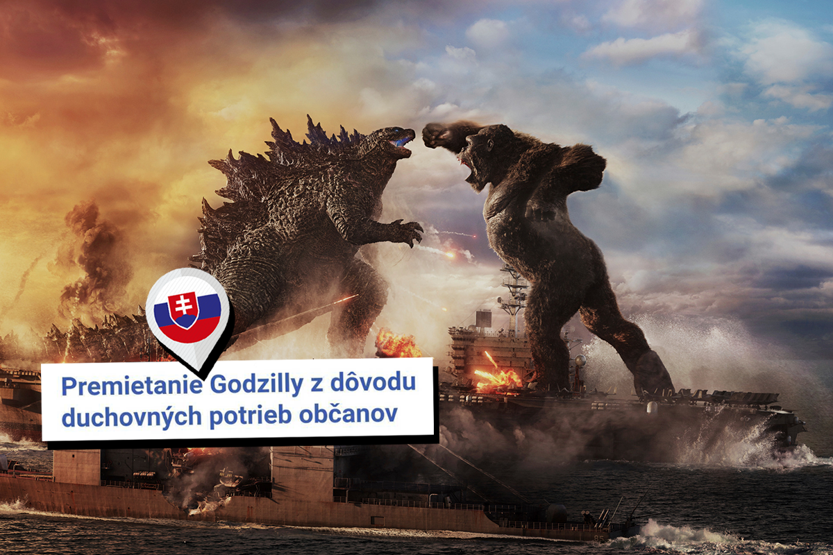 Slováci spustili petíciu. Chcú vidieť film Godzilla vs. Kong v kine v rámci duchovnej potreby