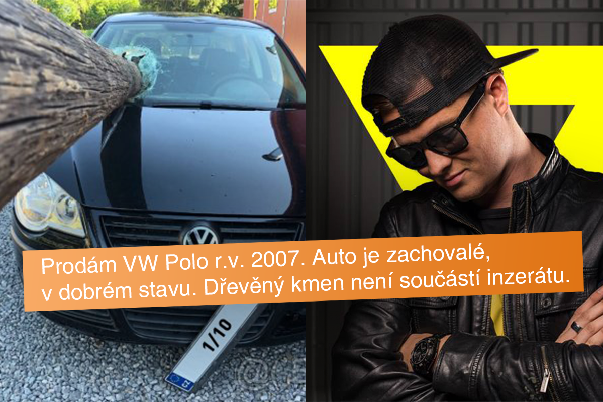 Kauza Kazma vs. Leoš Mareš pokračuje. Auto použité pri pranku je na predaj!