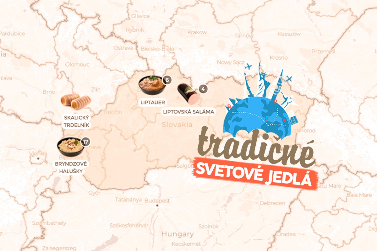 Prvý gastronomický atlas tradičných jedál odhaľuje aj najobľúbenejšie slovenské pokrmy