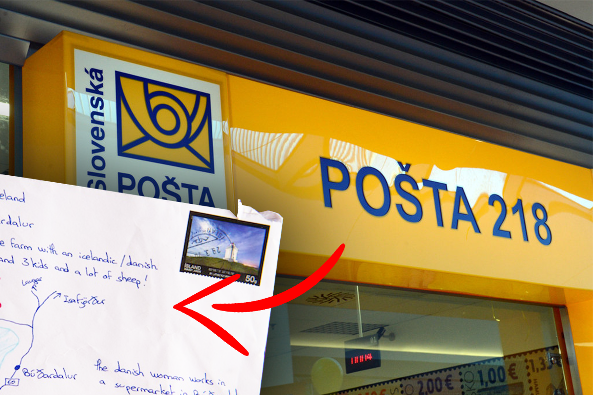 Kam sa hrabe Slovenská pošta. Tento list doručili aj bez presnej adresy na obálke!