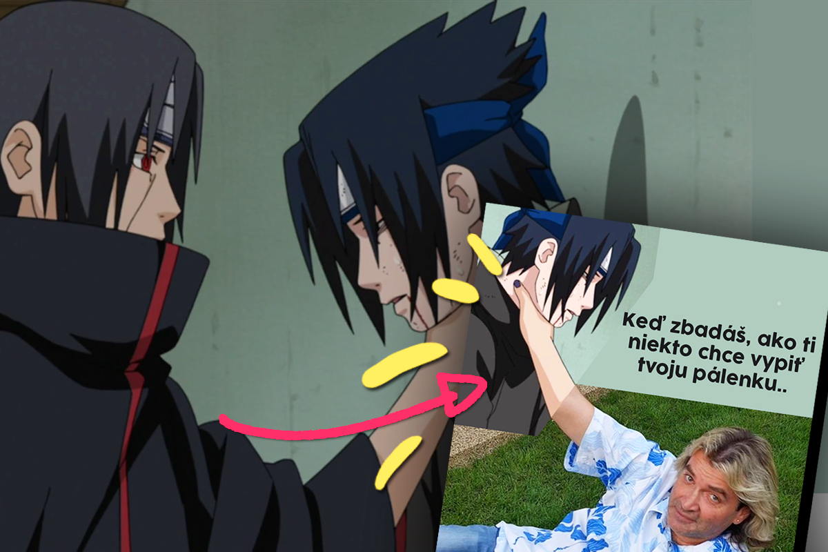 Internetu kraľuje nové meme. Tentoraz sa bavíme na účet Sasukeho z Naruta