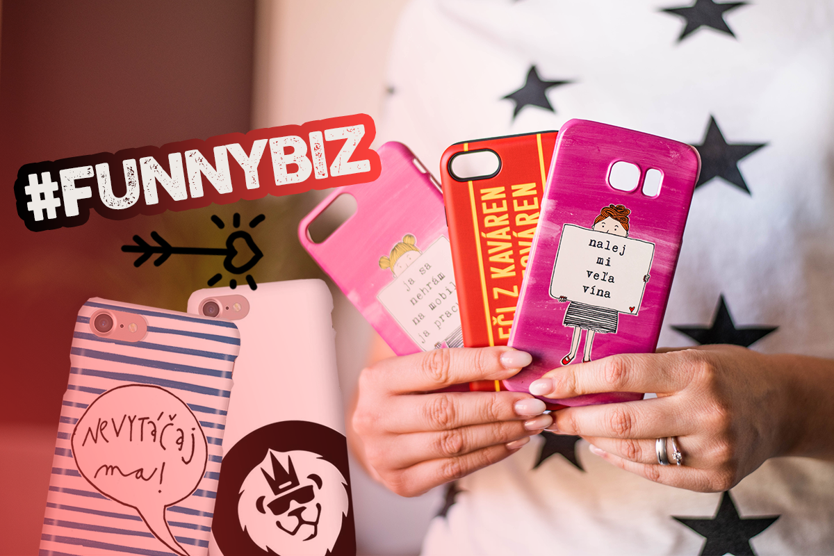 FUNNYBIZ: Kristína s Peťom vyrábajú spoločne pod značkou MYMAME neobyčajné kryty na telefón!