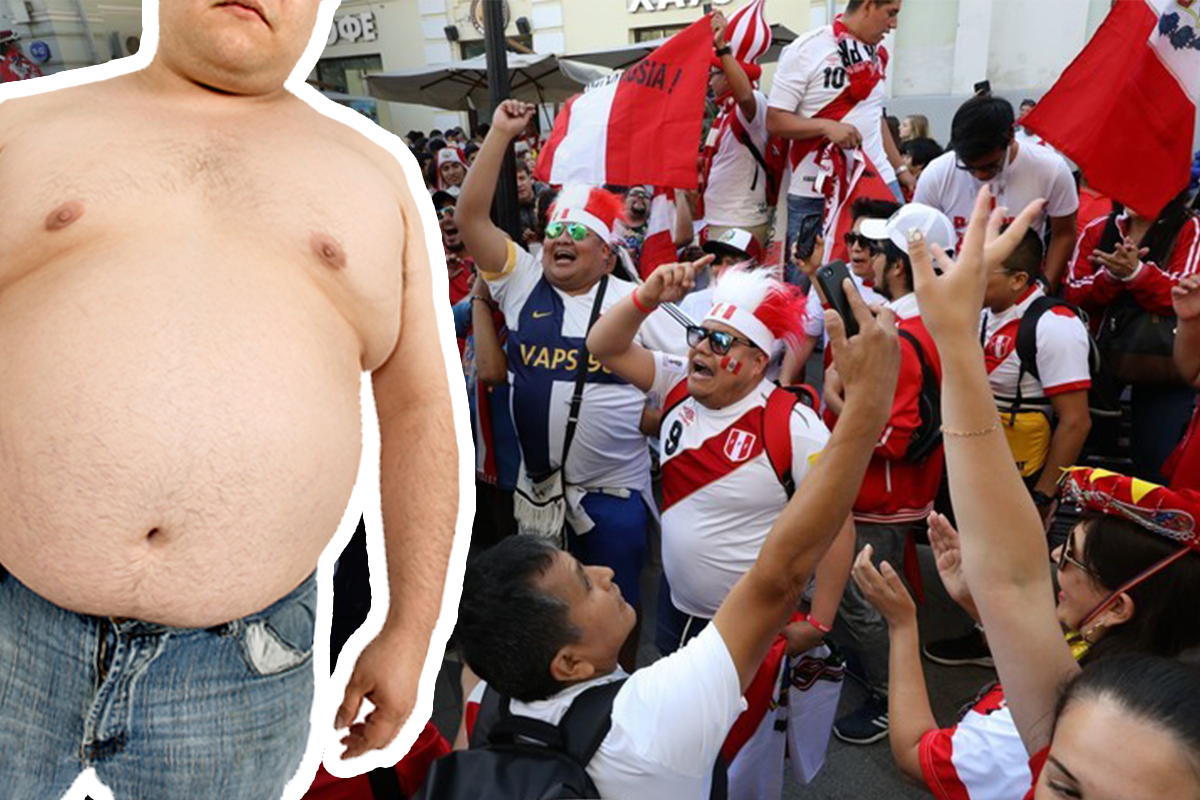 Fanúšik Peru pribral 24 kíl, aby si mohol kúpiť vstupenku na Majstrovstvá sveta vo futbale