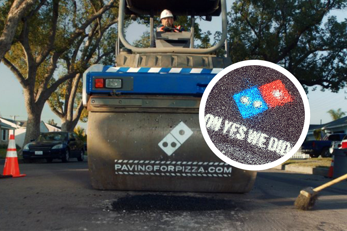 Spoločnosť Domino's pizza zachraňuje pizzu na cestách neuveriteľným spôsobom!