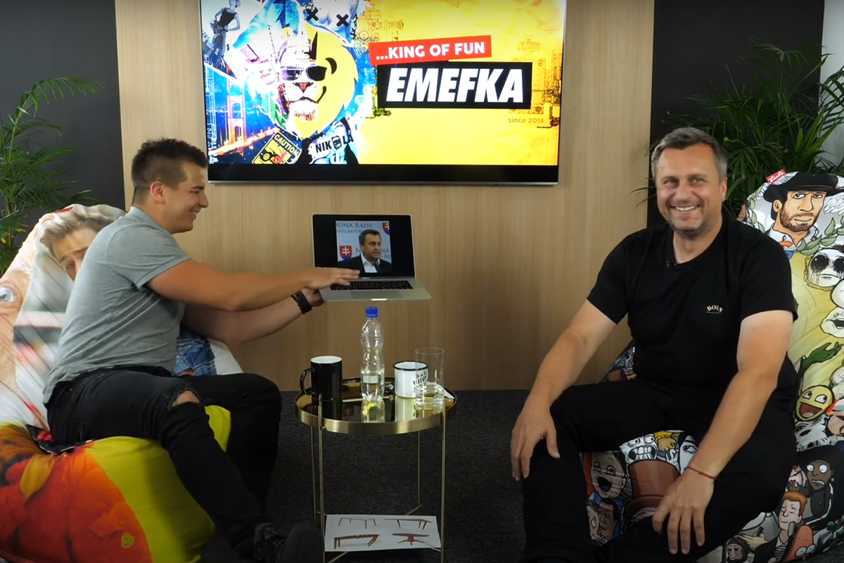 Andrej Danko exkluzívne pre EMEFKA: Brepty neľutujem a toto si myslím o žartoch na moju adresu