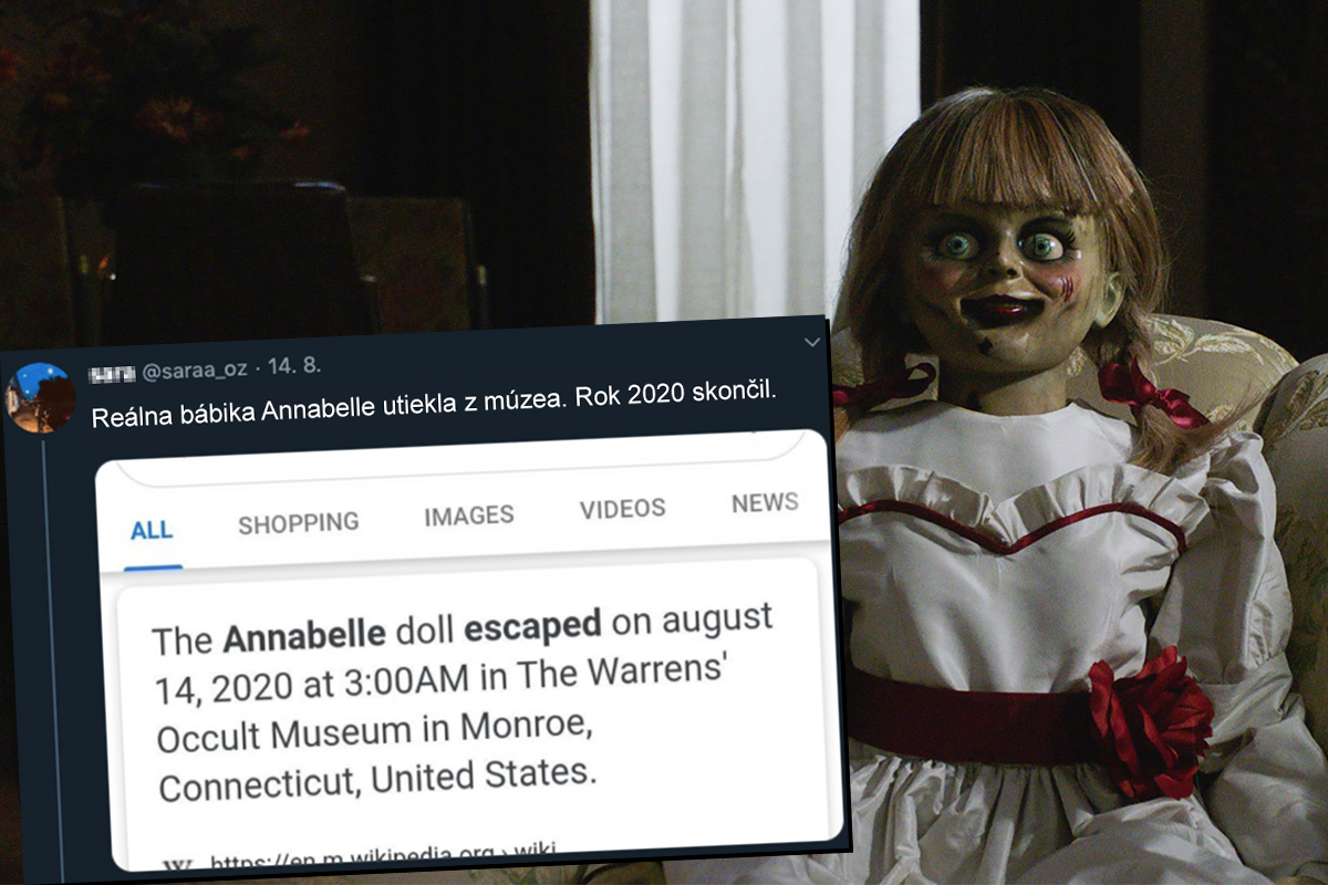 Ľudia uverili historke, že bábika Annabelle ušla z múzea a začali sa báť o svoj život
