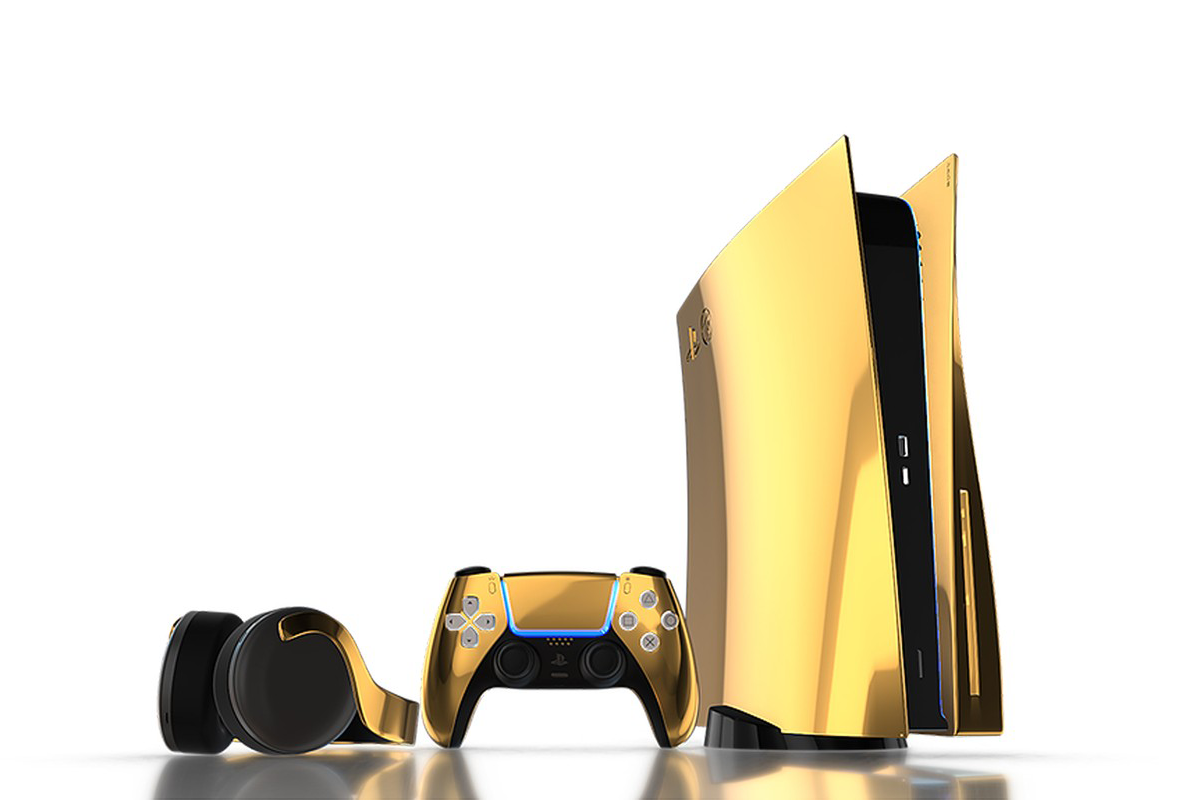 Už čoskoro si budeš môcť kúpiť Playstation 5 v luxusnej zlatej verzii. Vreckové ti asi stačiť nebude