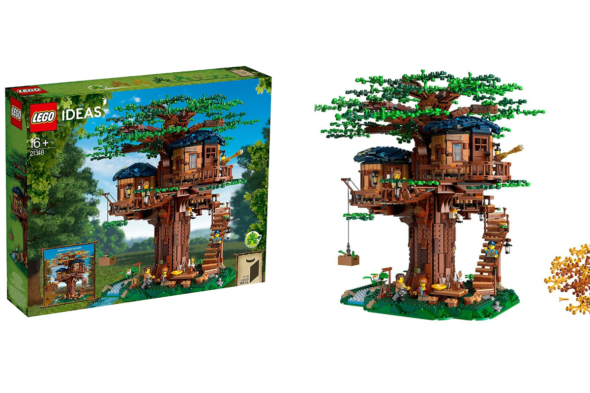 LEGO predstavilo stavebnicu stromu, ktorého listy sú vyrobené zo skutočných rastlín