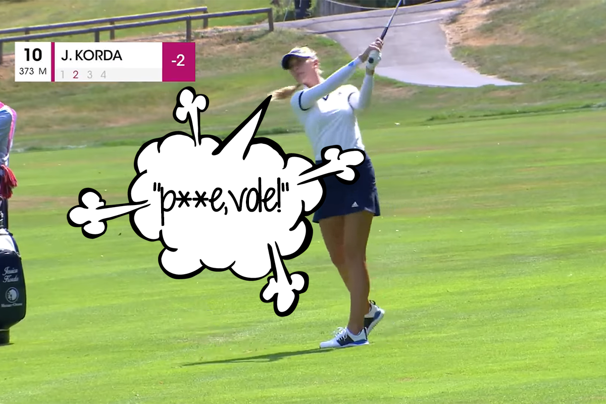 Česká golfistka pokazila odpal na turnaji. Jej šťavnatá reakcia baví internet