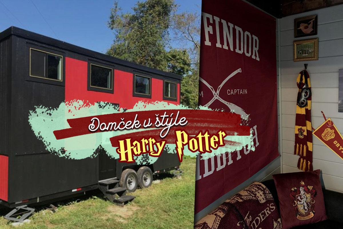 Miniatúrny domček inšpirovaný Harrym Potterom je na predaj. Pozri sa, ako to v ňom vyzerá