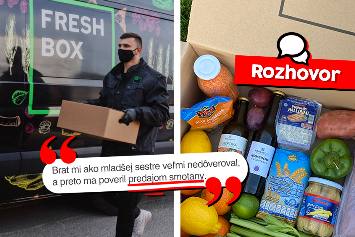 Zakladateľka služby Freshbox: Z nadbytočných potravín skladáme pre sociálne slabších potravinové balíčky