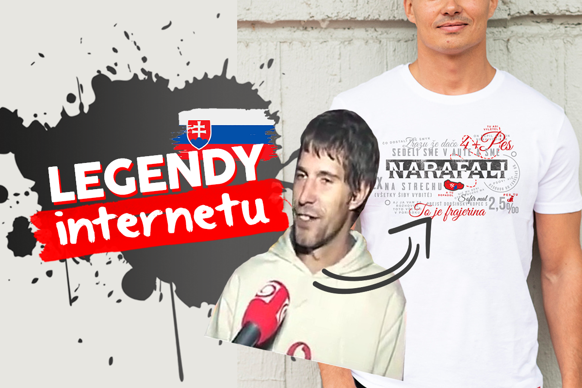 EMEFKA prichádza s tričkami, ktoré ti pripomenú najväčšie legendy slovenského internetu!